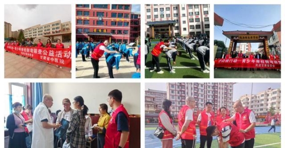 甘肃省中医院携手民进甘肃省委员会开展青少年脊柱侧弯筛查公益活动