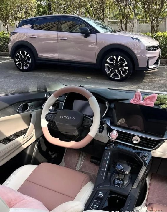 领克06粉色版：释放少女心，享受驾驭的独特魅力