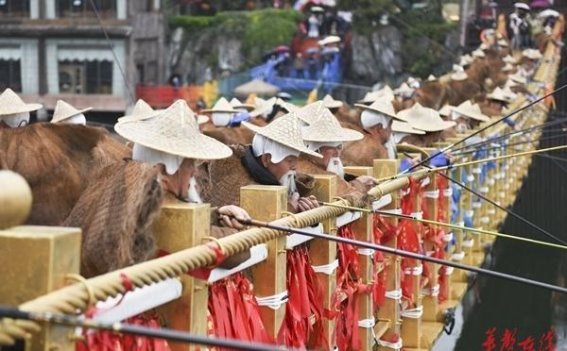 近60位“姜太公”亮相宁乡炭河古城景区 推动乡村振兴新模式
