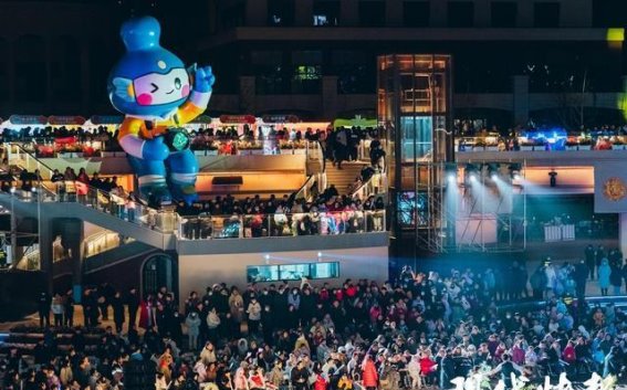 盐南跨年盛典：光影交织迎新年，盐城未来活力尽显