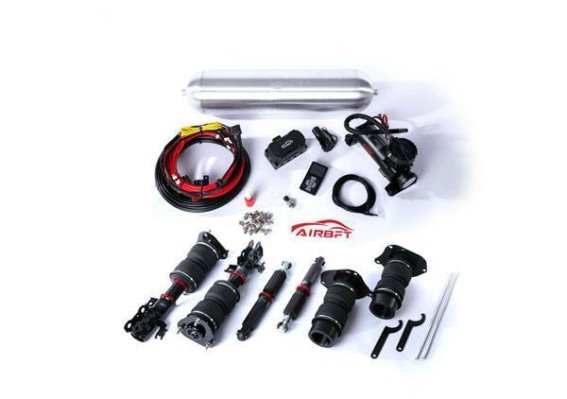 雷克萨斯IS气动避震改装：低趴姿态与HF风格的完美融合