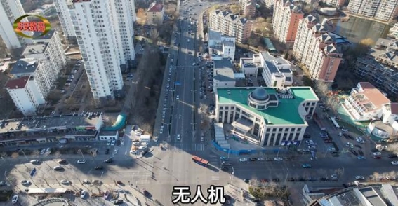 航拍天津：友谊南路飞跃梅江西路