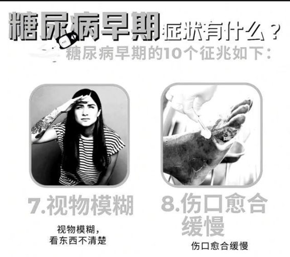 糖尿病早期的十个征兆：如何识别糖尿病的初期表现