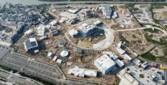 浙江广电象山影视基地海影城项目游乐设备进入全面调试阶段