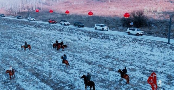 呼伦贝尔冰雪旅游季盛大启幕，感受北疆冬日魅力