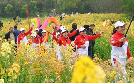 春意盎然｜两江新区三板溪公园油菜花海的浪漫时光