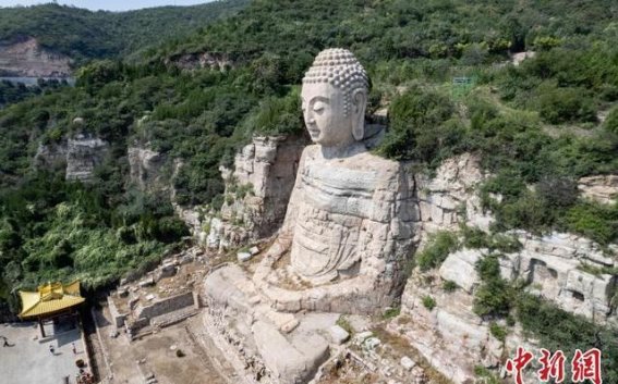 焕然一新的蒙山大佛：太原蒙山景区的四个月提质改造