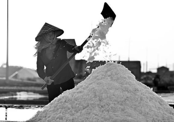 泉港山腰盐场的千年晒盐技艺