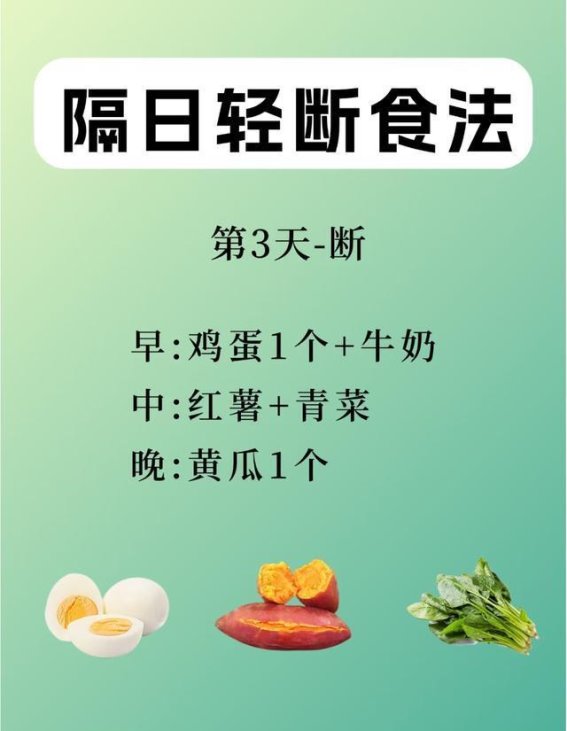隔日轻断食法：如何通过合理饮食实现瘦身目标