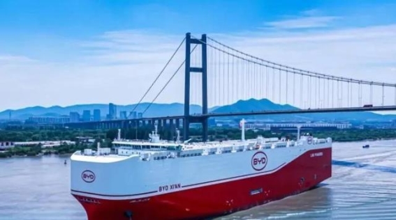 比亚迪“西安号”与“长沙号”的启航：绿色航运与全球化布局