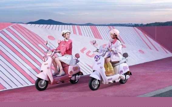 新日女性专属座驾，带你畅享夏日骑行