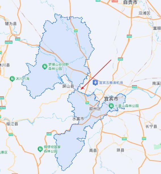 宜宾叙州区的地理蜕变与历史印记