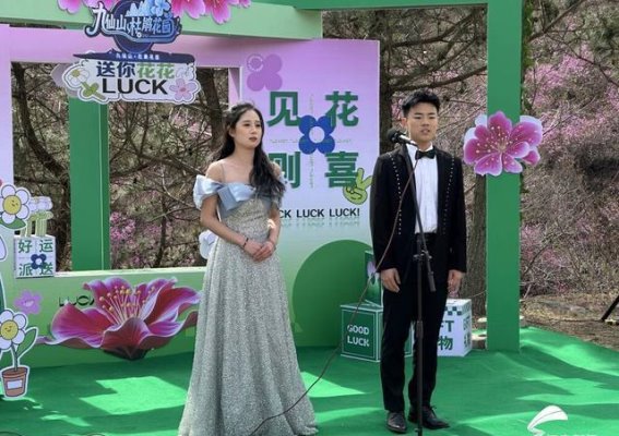 五莲山九仙山杜鹃花盛开，春光中尽显自然之美