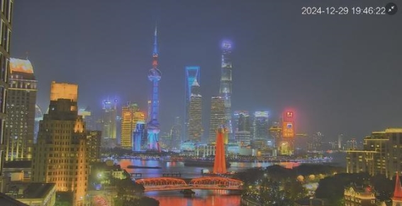 虹口慢直播，陪你跨年，迎接2025第一缕晨光