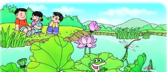 原创夏日池塘童趣：荷花仙子与青蛙王子的美丽邂逅夏日的清晨，阳光穿透稀疏的树叶，洒在小池塘的水面上，映出闪闪的光点。池塘边，三个小伙伴：小红、小刚和小军，如约而至，准备一起探索这个夏天的秘密乐园。