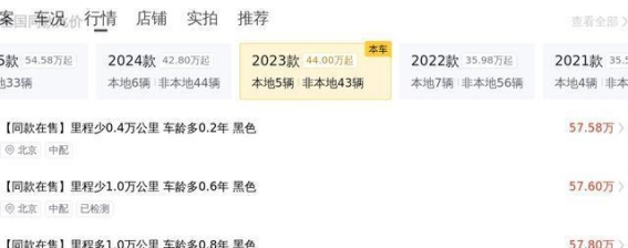 2023款奥迪A8L 55 TFSI quattro旗舰型：顶级豪华的二手选择