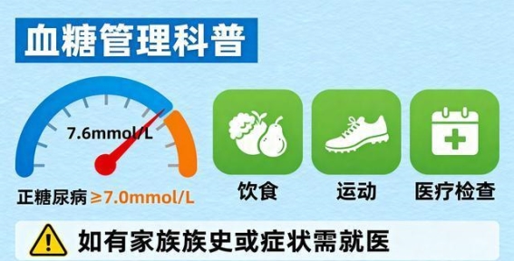 血糖7.6mmol/L：不是糖尿病却也不能忽视的警告